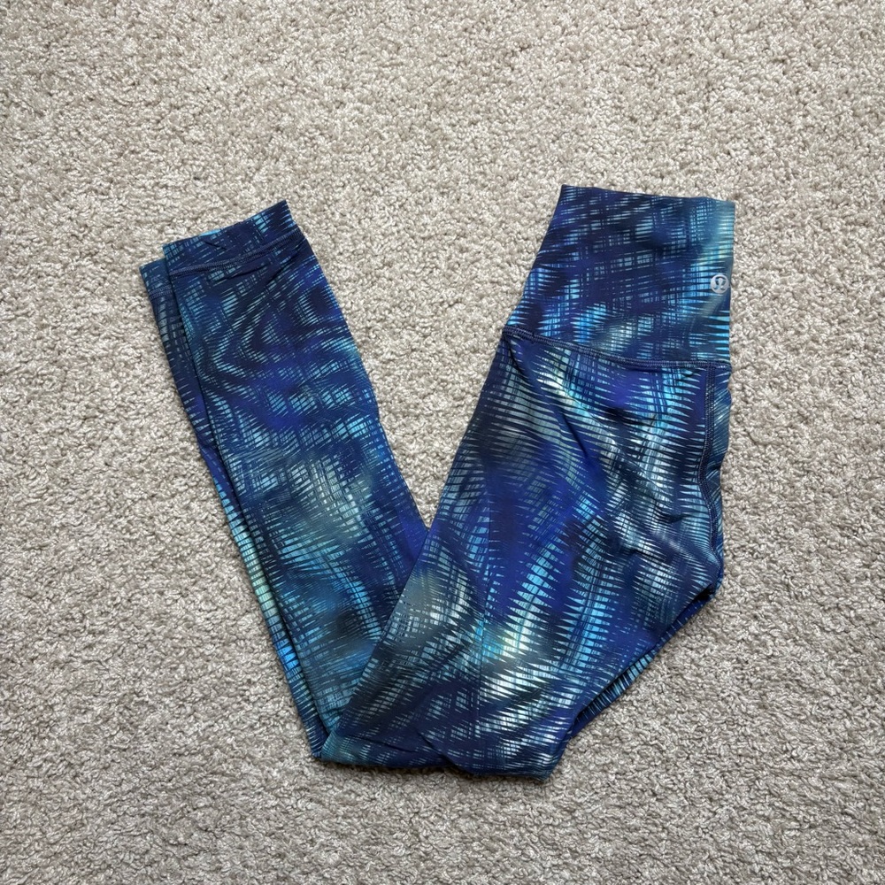 Lululemon Wunder Train High-Rise Tight 25" *Foil